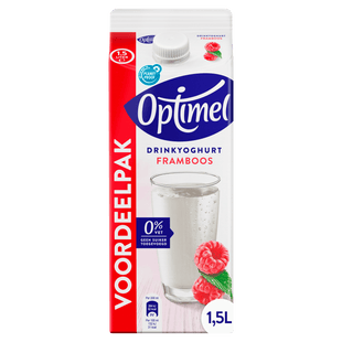 Optimel Drink framboos 0% vet