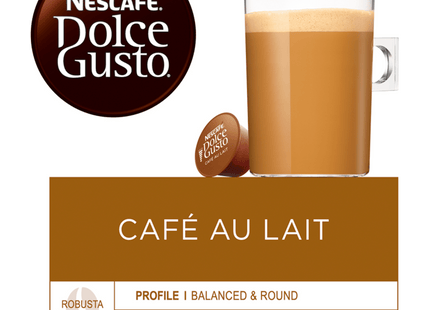 Nescafe Dolce Gusto koffiecups cafe au lait