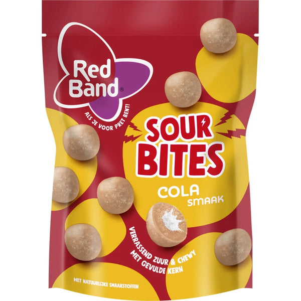 Red Band Sour bites cola smaak