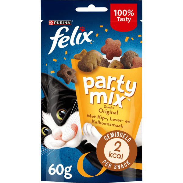 Felix Party Mix Original Katzensnacks Huhn