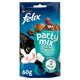 Felix Party Mix Seaside kattensnacks zalm