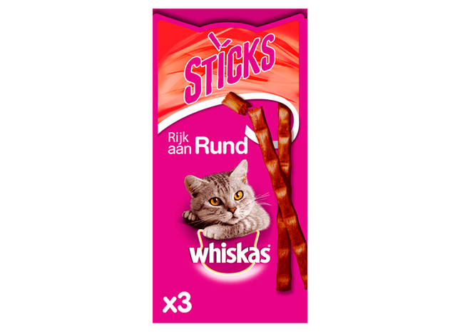 Whiskas Sticks Rund Kattensnack