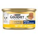 Gourmet Gold mousse kattenvoer nat met kip