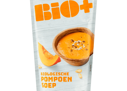 BIO+ Soep in zak Pompoensoep