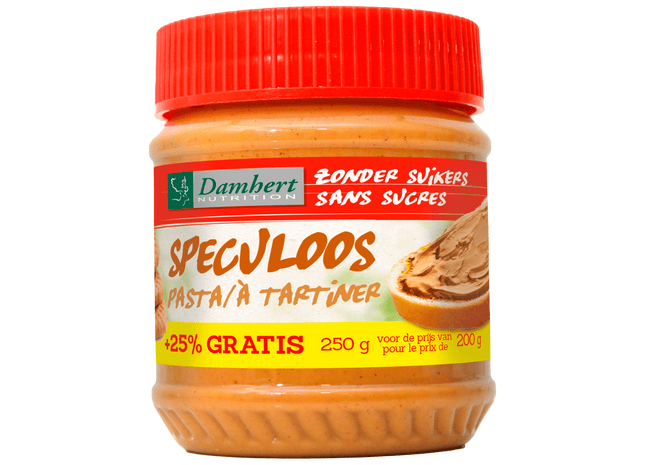 Damhert Zonder Suikers Speculoospasta