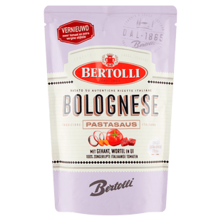 Bertolli Pastasaus Bolognese zak 460 gram