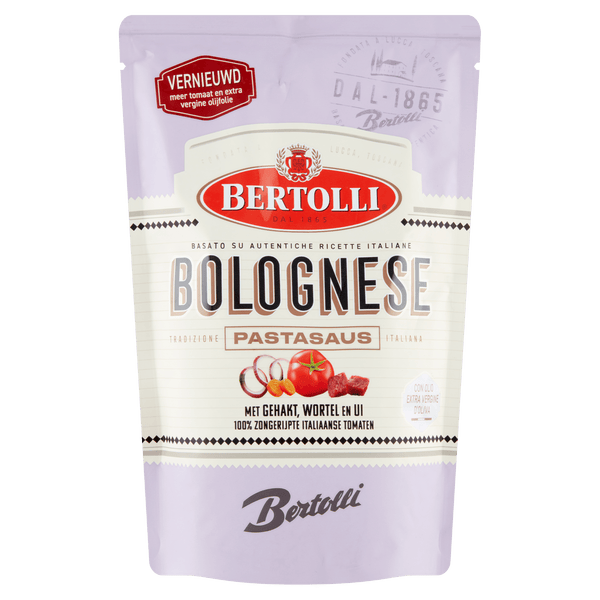 Bertolli Pasta Sauce Bolognese pouch 460 gram
