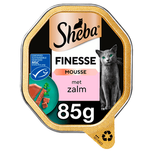 Sheba Finesse Mousse Lachs Katzenfutter