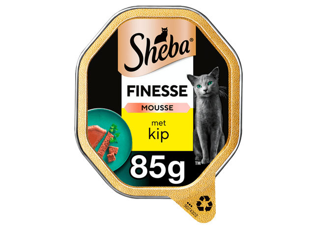 Sheba Finesse Mousse Huhn Katzenfutter