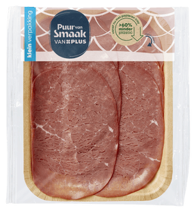 Rein im Geschmack, kleines geräuchertes Rindfleisch