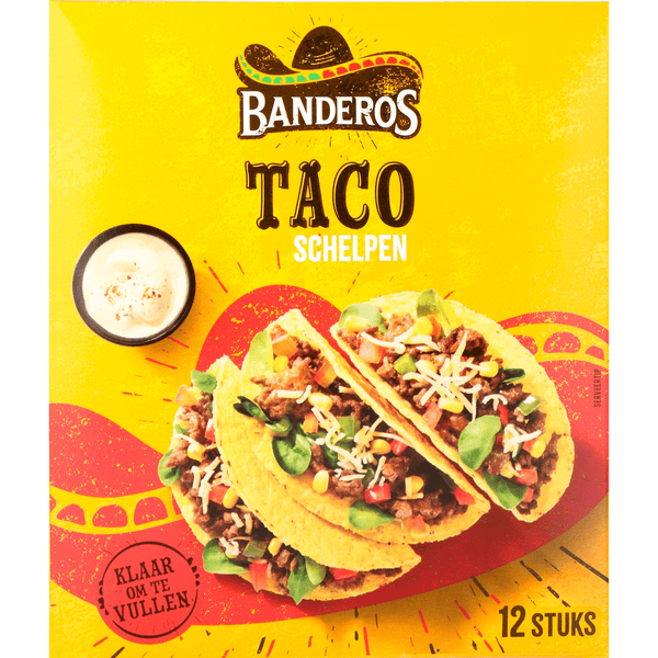 Banderos Taco-Schalen
