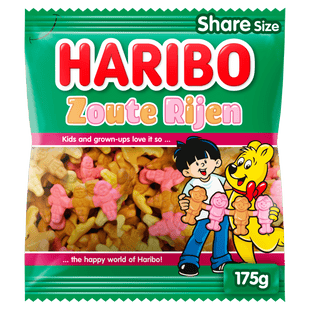 Haribo Zoute Rijen