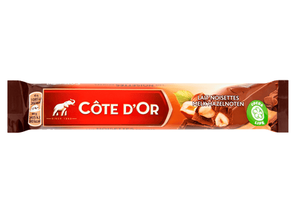 Côte d'Or Chocolate bar with milk hazelnuts