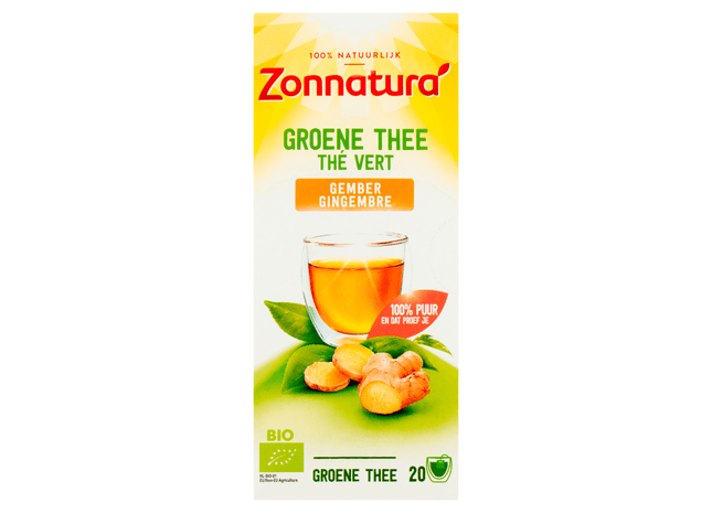 Zonnatura Grüner Tee Ingwer