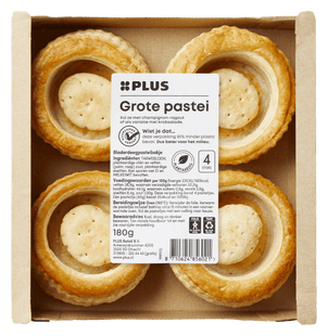 Grote pasteibakjes