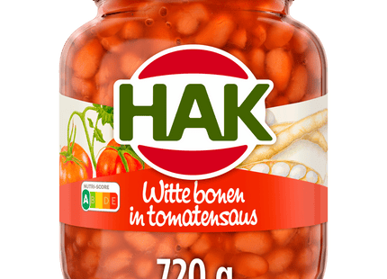 Hak Witte bonen in tomatensaus