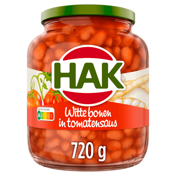 Hak White beans in tomato sauce