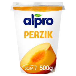 Alpro Plantaardige Variatie Yoghurt Perzik