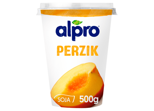 Alpro Plantaardige Variatie Yoghurt Perzik