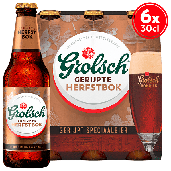 Grolsch Gereifter Herbstbock Flasche