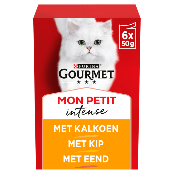 Gourmet My Little Intense cat food poultry