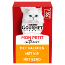 Gourmet My Little Intense cat food poultry