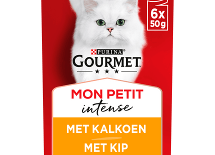 Gourmet Mon Petit Intense kattenvoer gevogelte