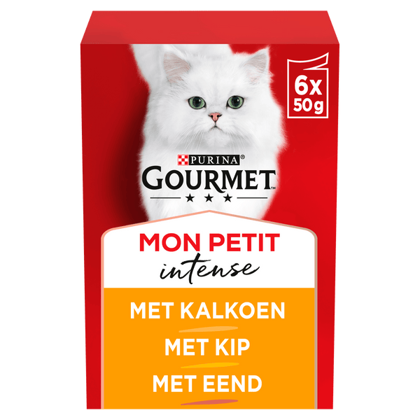 Gourmet Mon Petit Intense Katzenfutter Geflügel