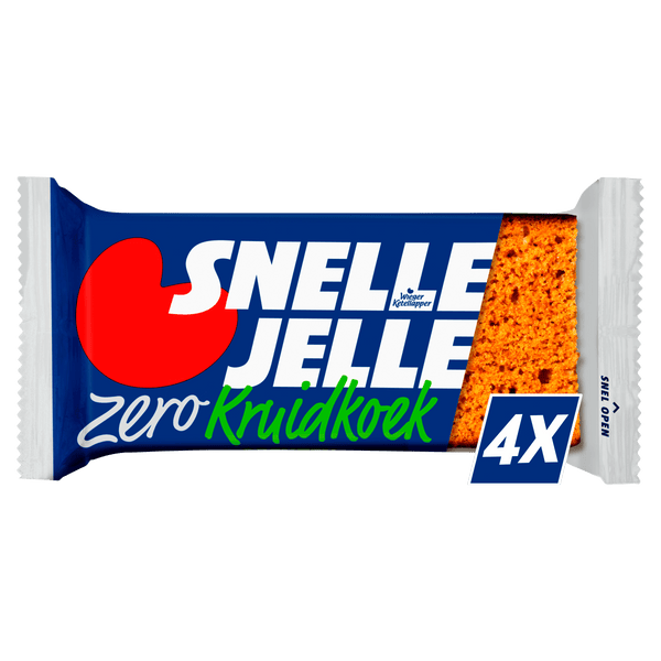Snelle Jelle Breakfast Cake Spice Cake Zero 4-pack