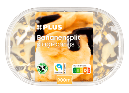 slagroomijs banaan  Dutchshopper