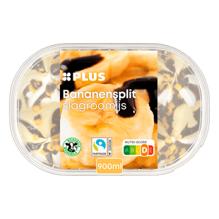 slagroomijs banaan  Dutchshopper