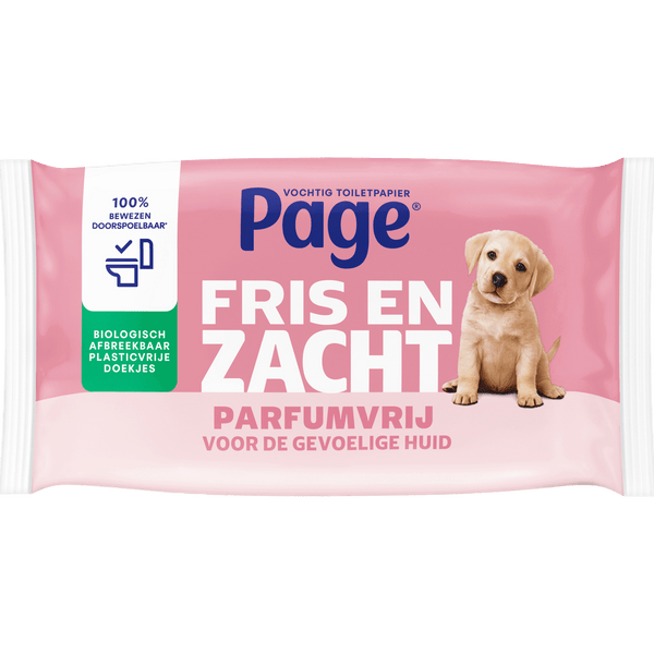 Page Sensitive feuchtes Toilettenpapier