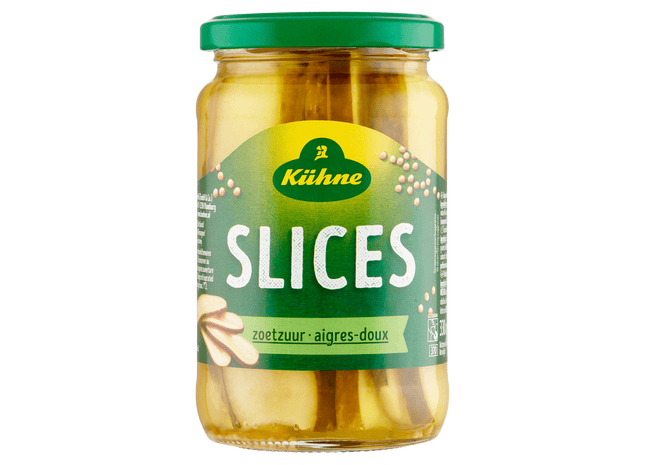 Kuhne Augurken slices zoetzuur