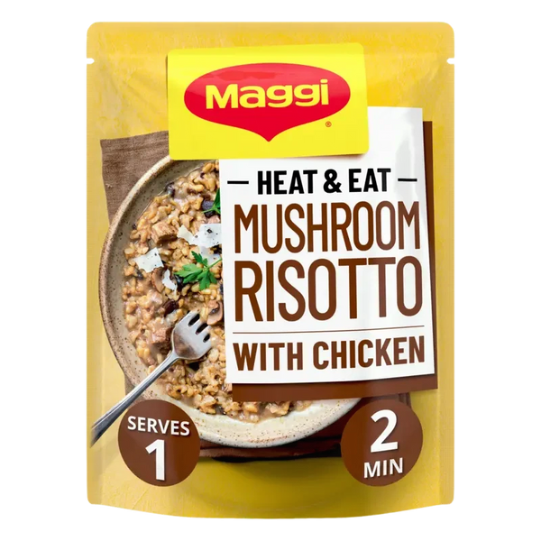 Maggi Heat & eat mushroom risotto