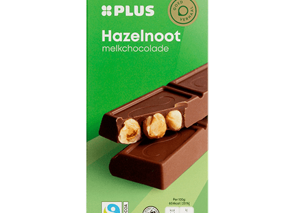 Tablet melk hazelnoot Fairtrade