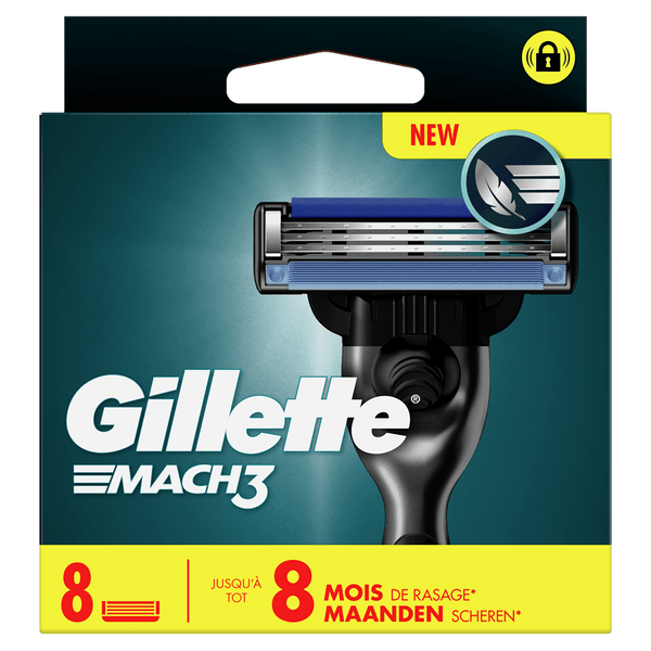 Gillette Mach3 Basis-Klingen _ 8CT