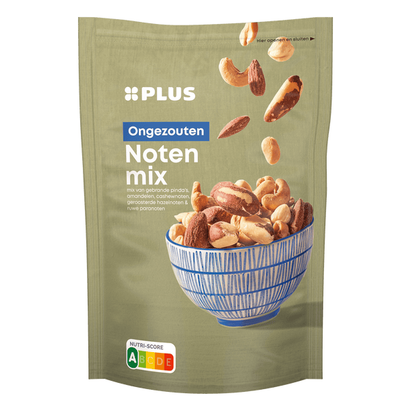 Notenmix ongezouten