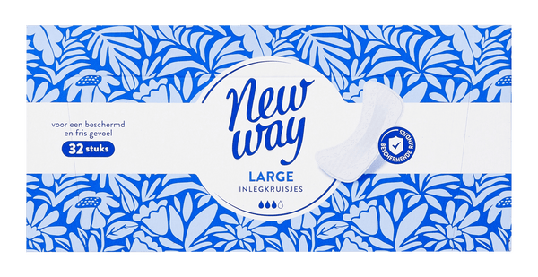 New Way Panty Liners Large