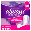 Always Discreet incontinence liners