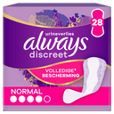 Always Discreet incontinence liners