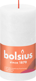 Bolsius Rustiek Shine 13cm Cloudy White