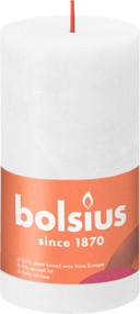 Bolsius Rustic Shine 13cm Cloudy White