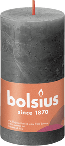 Bolsius Rustiek Shine 13cm Stormy Grey