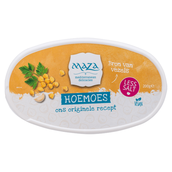 Maza Hummus weniger Salz