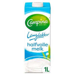 Campina Langlekker teilentrahmte Milch