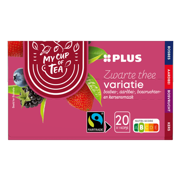 Thee Fruitvariatie Rood Fairtrade