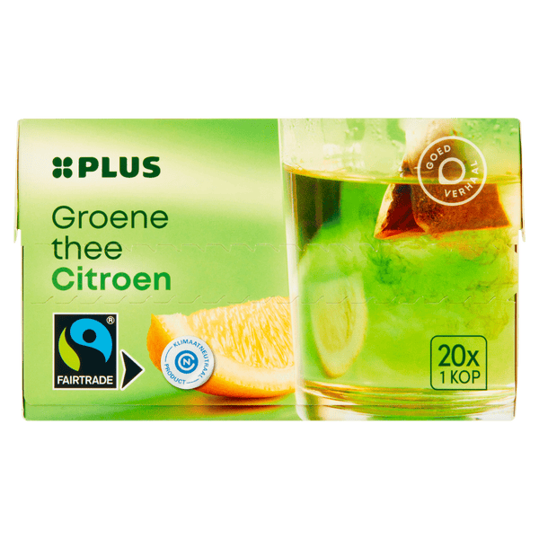 Groene Thee Citroen Fairtrade