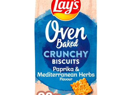 Lays Oven Oven biscuits peppers &amp; herbs