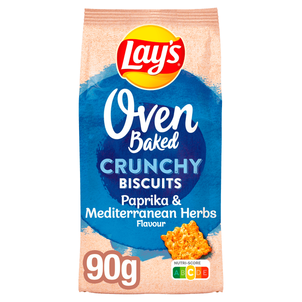 Lays Oven Baked Crunchy Paprika Biscuit & M