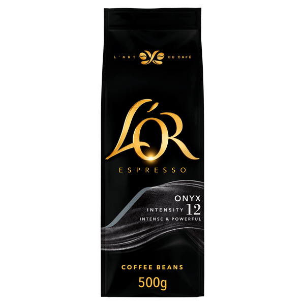 L'Or Espresso onyx coffee beans